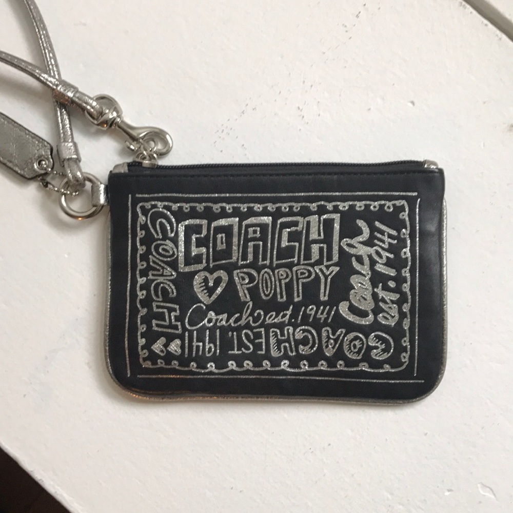 Coach Poppy Wristlet